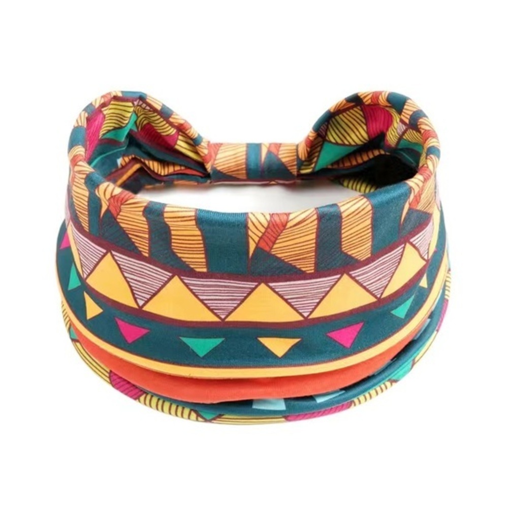 Stretchy Headband Geometric Print- NWT